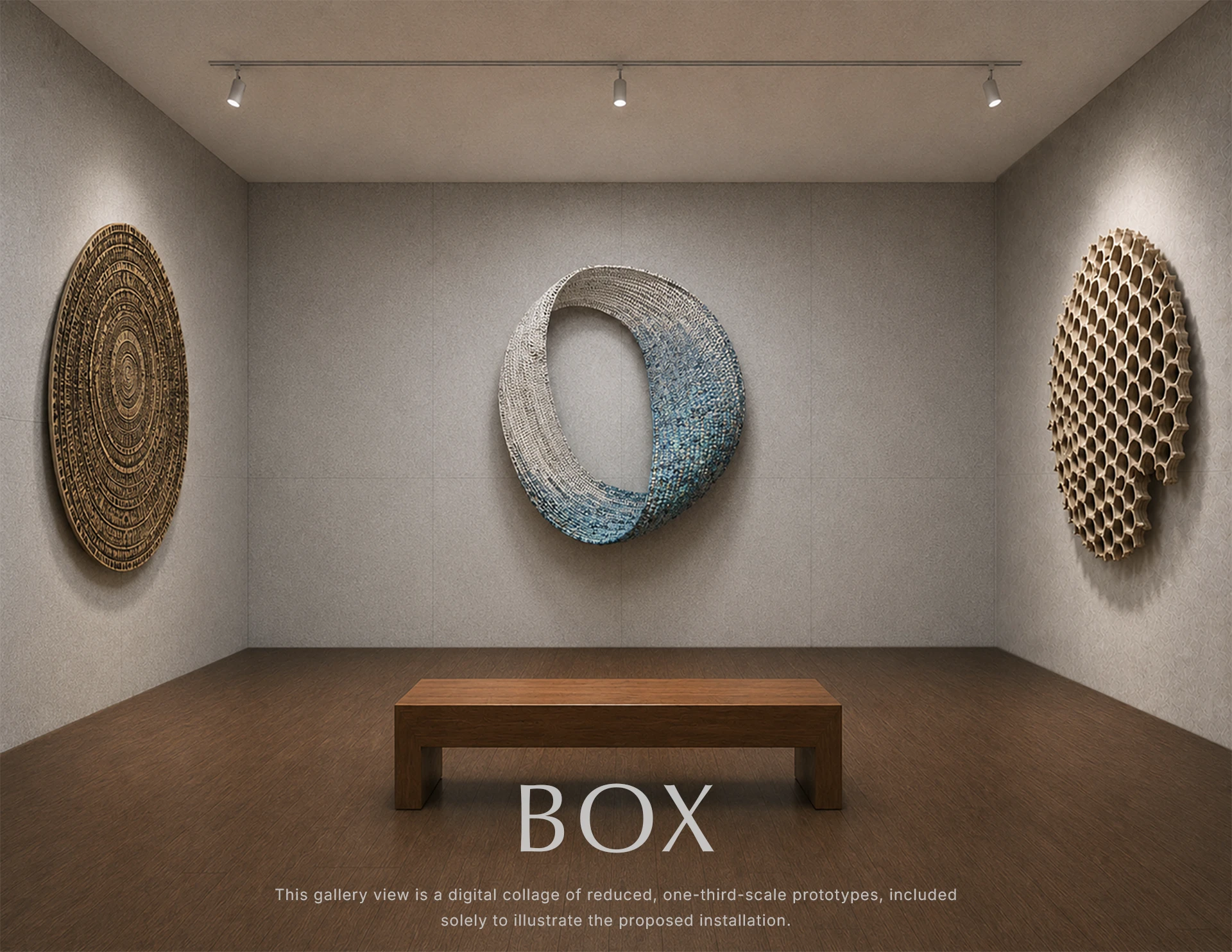 Box Series installation view