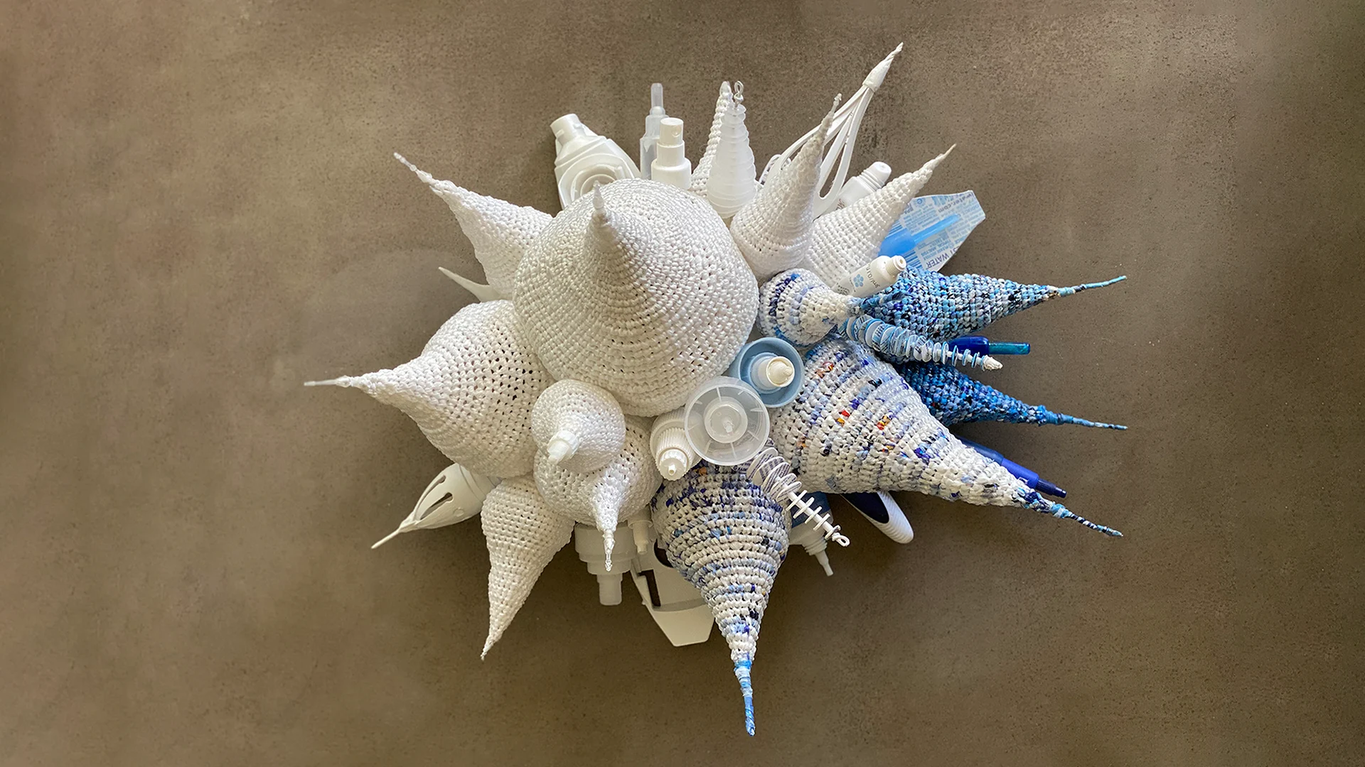 Pollicipes Plastica Polymerus sculpture